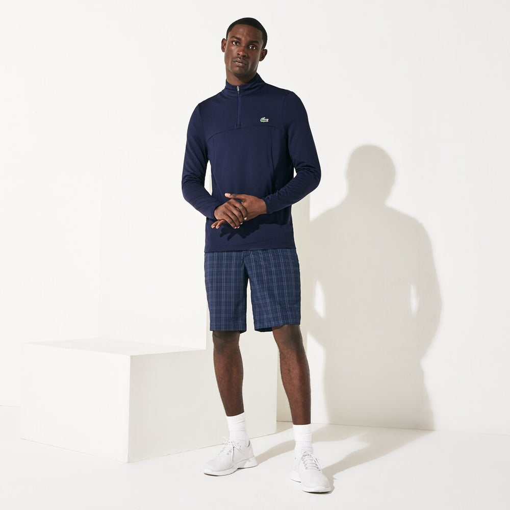 Men's SPORT Stretch Zippered Collar Sweatshirt / Lacoste