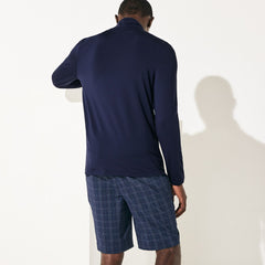 Men's SPORT Stretch Zippered Collar Sweatshirt / Lacoste
