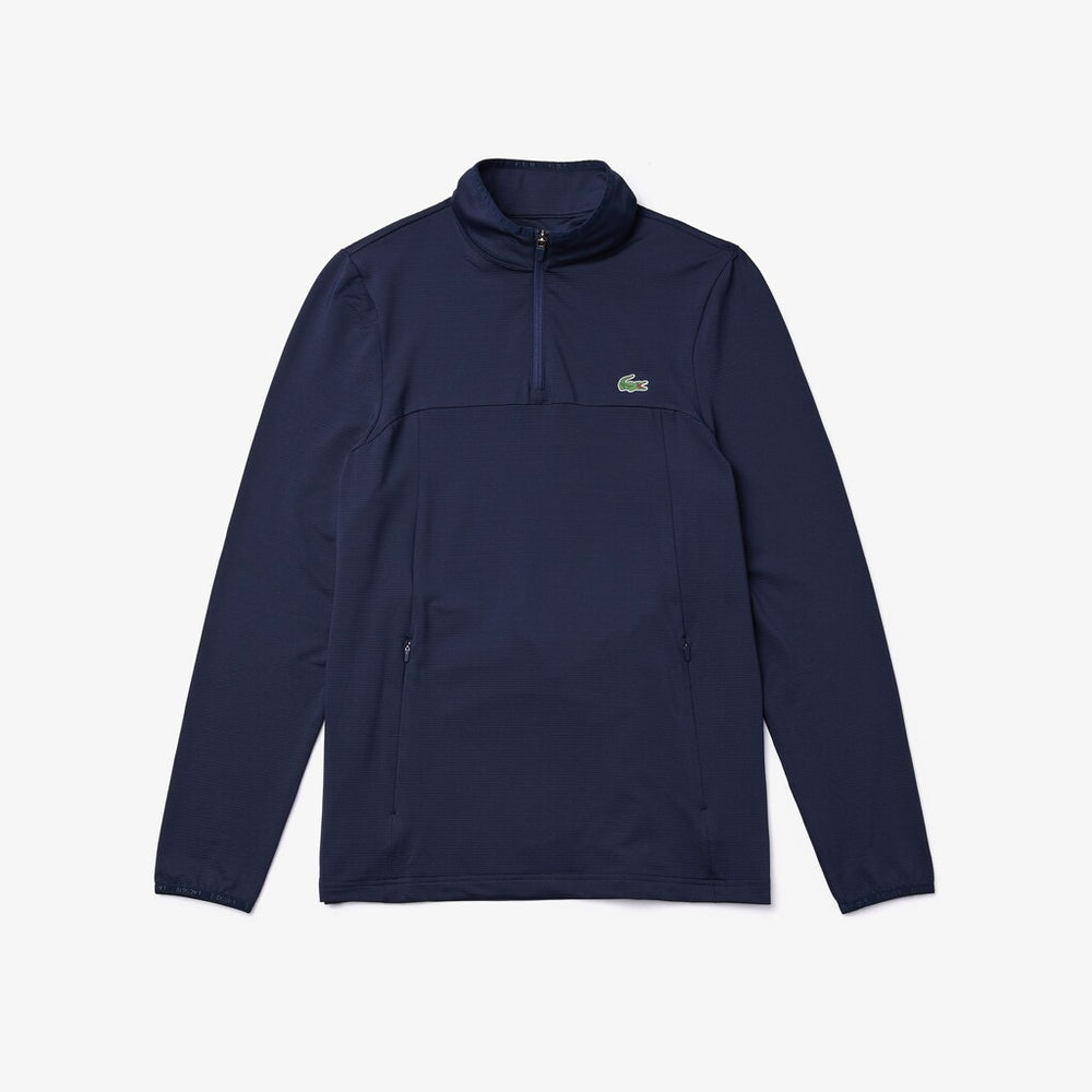 Men's SPORT Stretch Zippered Collar Sweatshirt / Lacoste