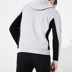 Men's SPORT Two-Tone Fleece Hoody Sweatshirt / Lacoste