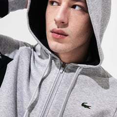 Men's SPORT Two-Tone Fleece Hoody Sweatshirt / Lacoste