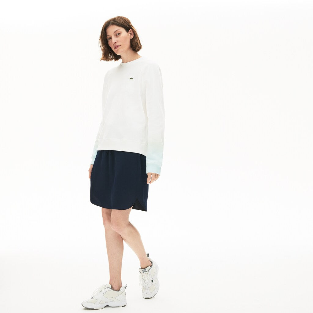 Women's Made in France Crew Neck Organic Cotton Sweatshirt / Lacoste