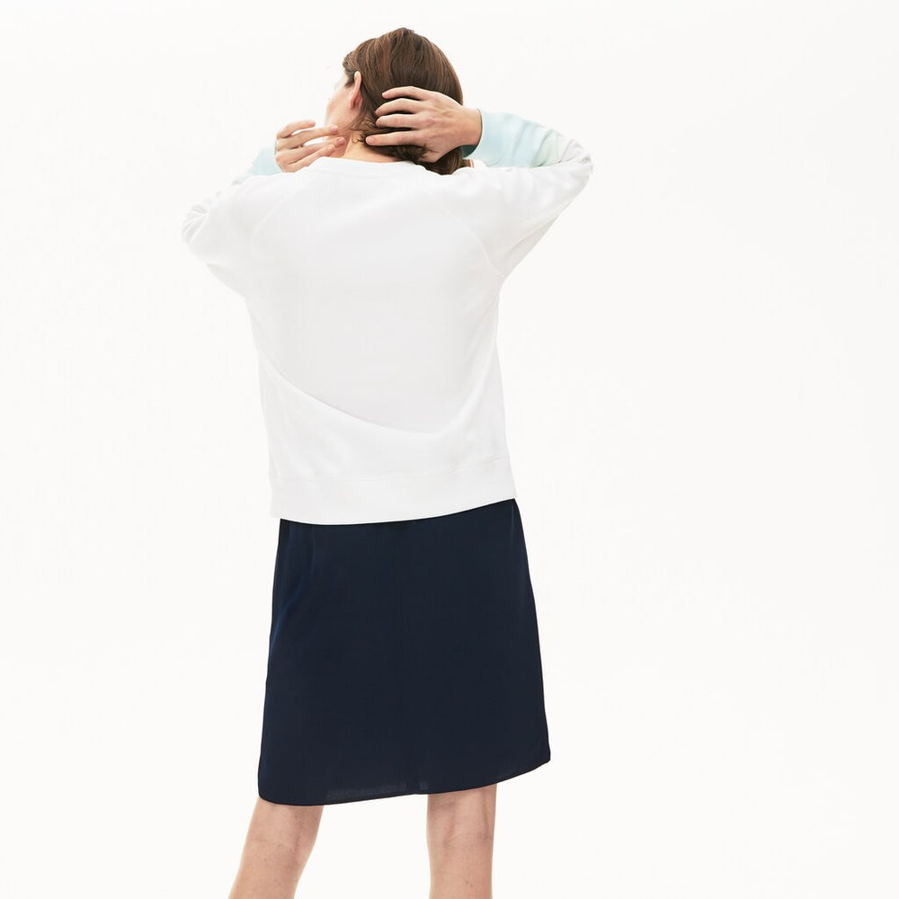 Women's Made in France Crew Neck Organic Cotton Sweatshirt / Lacoste