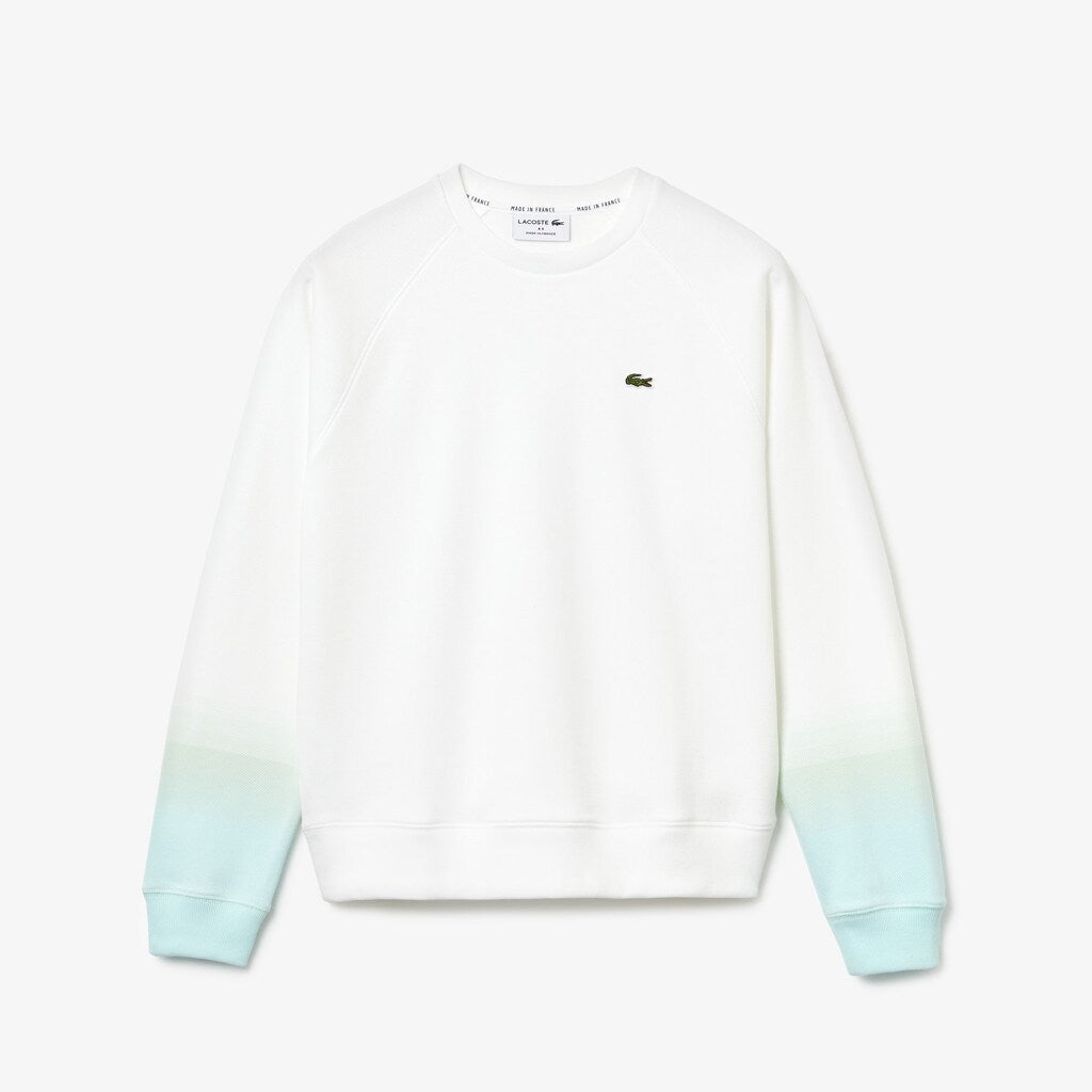 Women's Made in France Crew Neck Organic Cotton Sweatshirt / Lacoste
