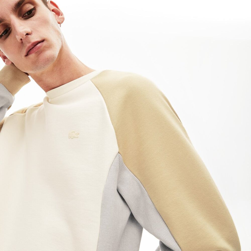 Men's Motion Colorblock Crew Neck Sweatshirt / Lacoste