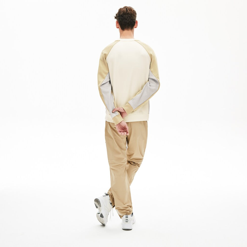 Men's Motion Colorblock Crew Neck Sweatshirt / Lacoste