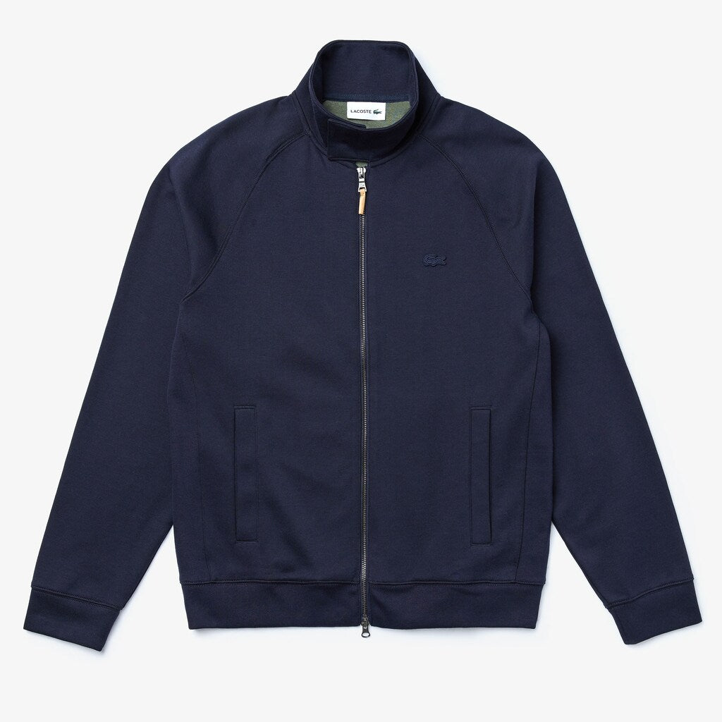Men's Zippered Solid Sweatshirt / Lacoste