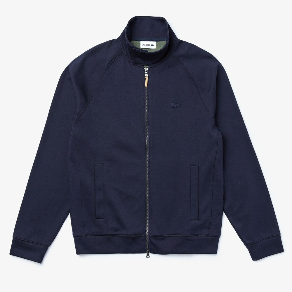 Men's Zippered Solid Sweatshirt / Lacoste