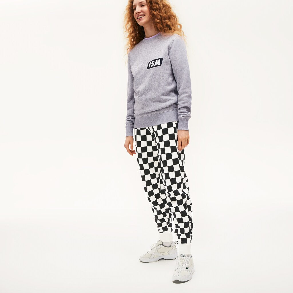 Unisex LIVE Check Fleece Tracksuit Pants / Lacoste