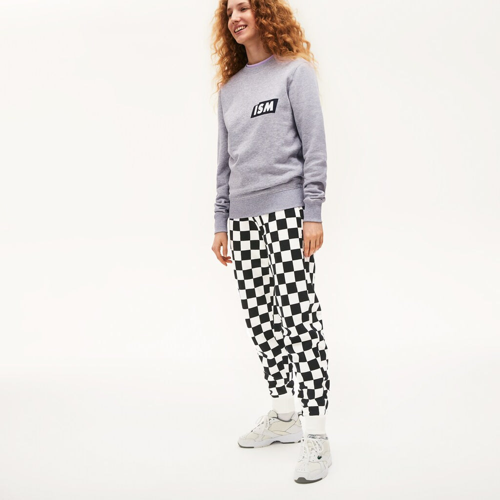 Unisex LIVE Check Fleece Tracksuit Pants / Lacoste