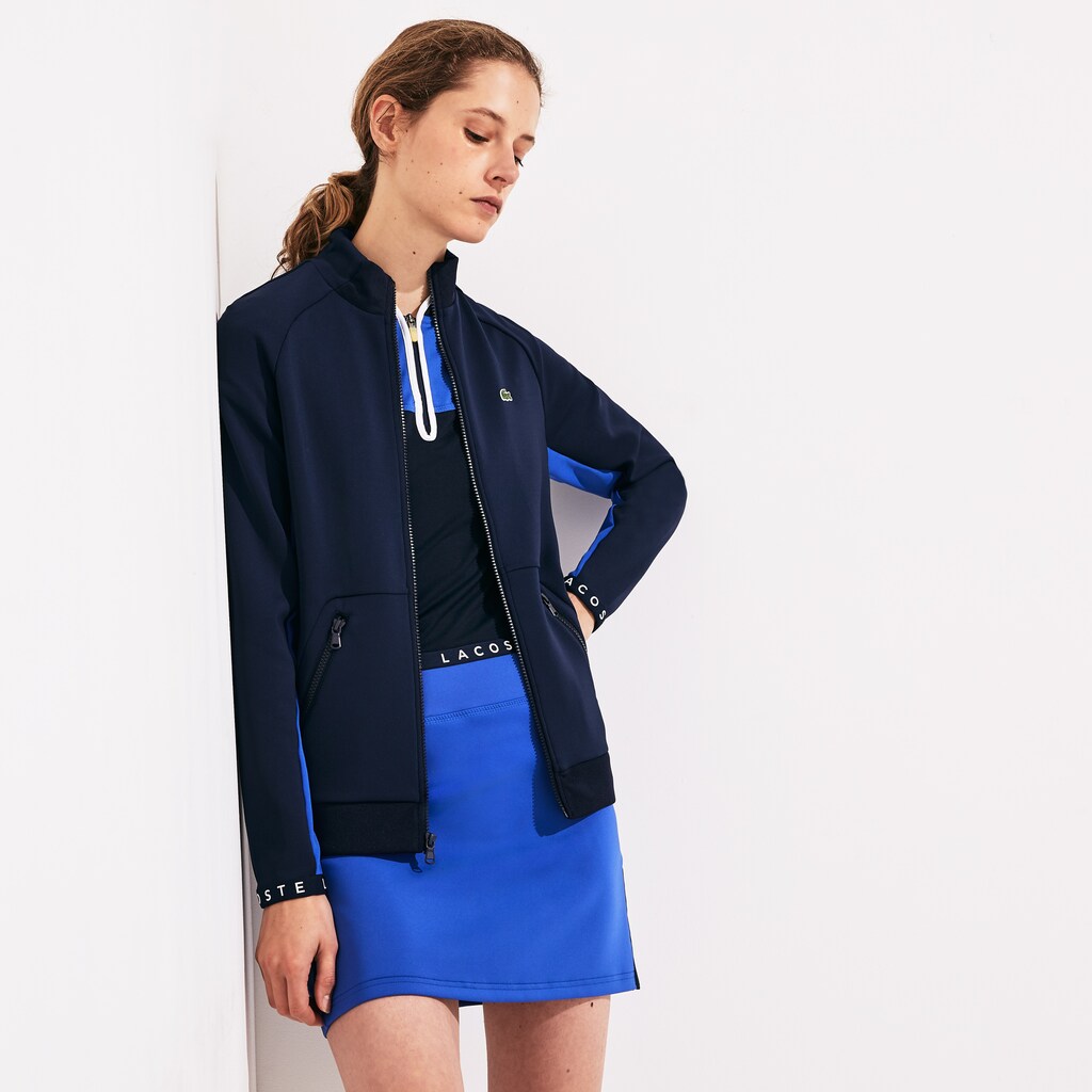 Women's SPORT Lightweight Neoprene Tennis Zip-Up / Lacoste