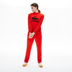 Women's Printed Fleece Sweatshirt / Lacoste