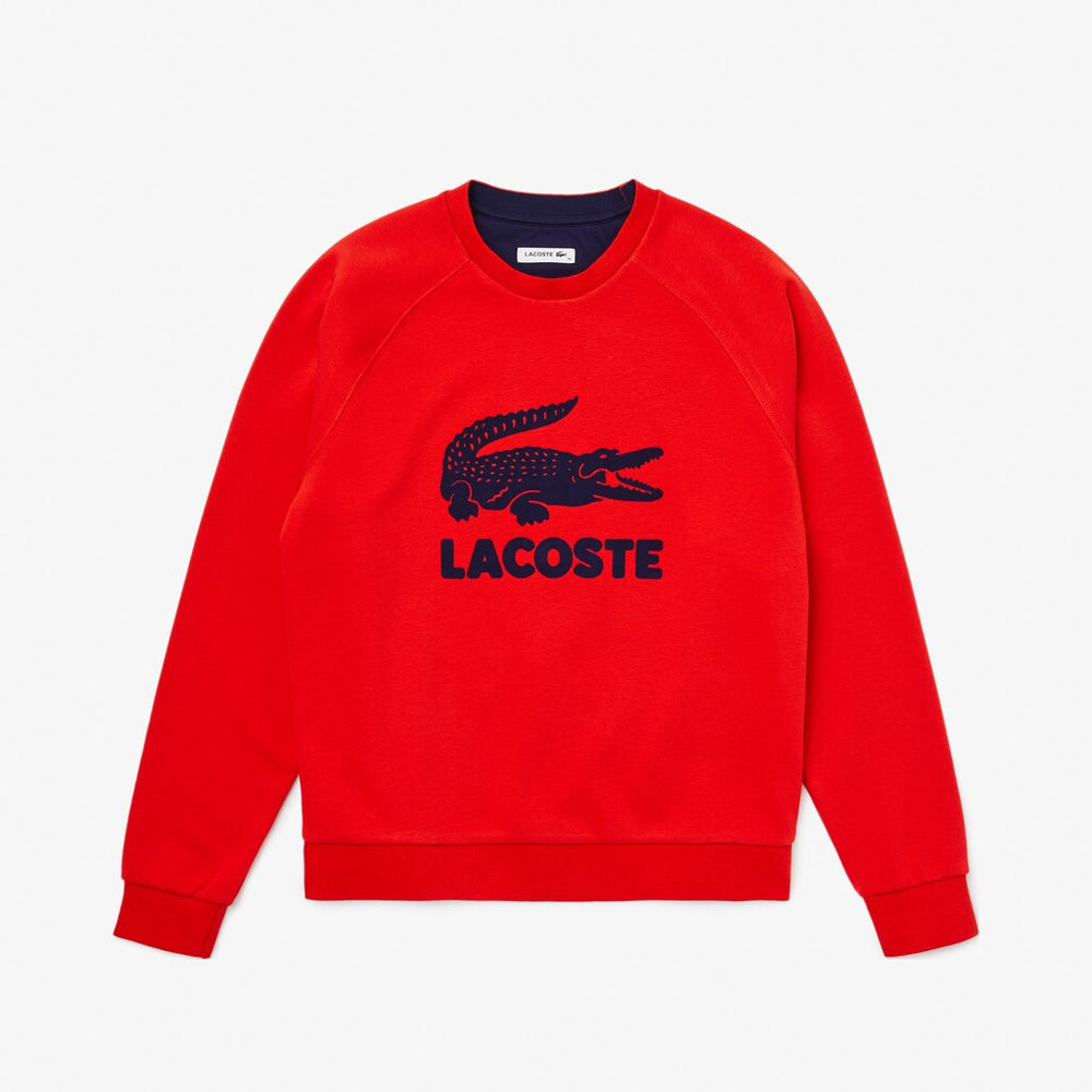Women's Printed Fleece Sweatshirt / Lacoste