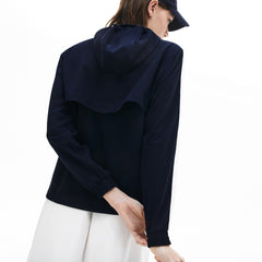 Women's Hooded Zip-Up Sweatshirt / Lacoste