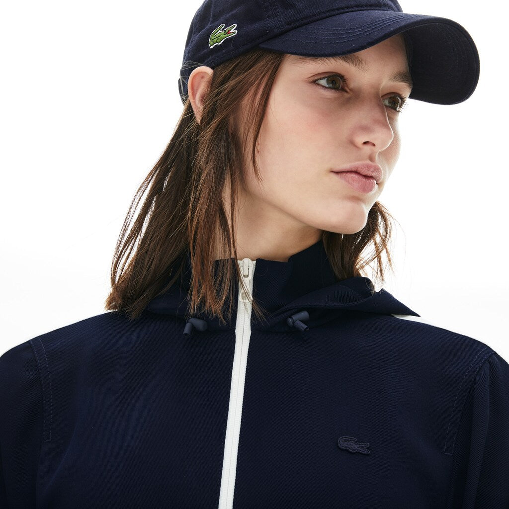 Women's Hooded Zip-Up Sweatshirt / Lacoste