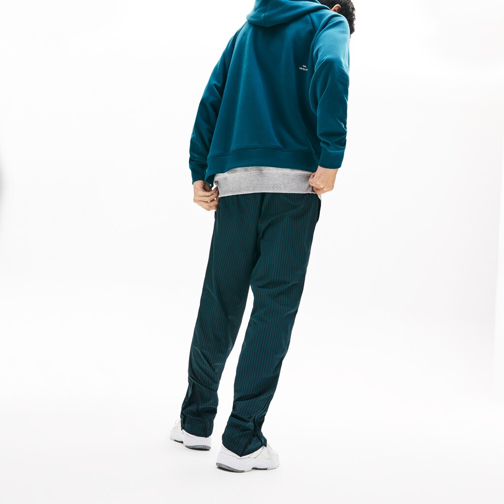 Men's LIVE Lightweight Striped Track Pants / Lacoste