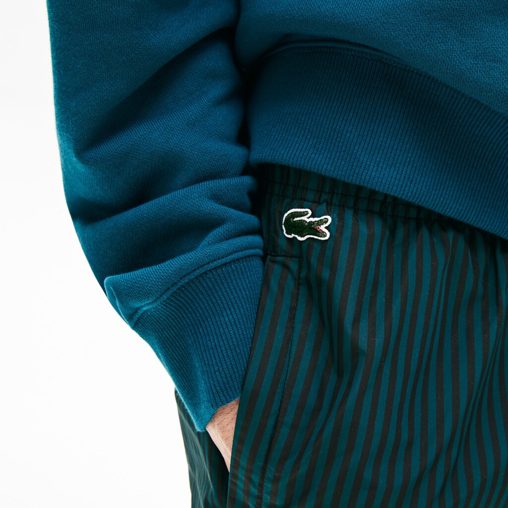 Men's LIVE Lightweight Striped Track Pants / Lacoste