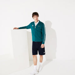 Men's SPORT Roland Garros V-Neck Zip Sweatshirt / Lacoste