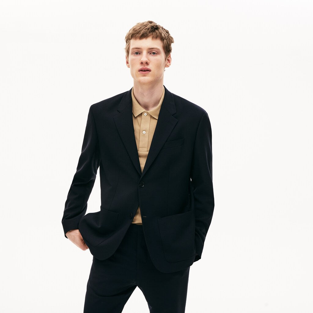 Men's Straight-Cut Wool Jacket / Lacoste