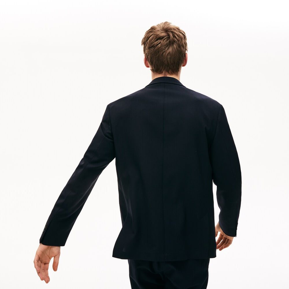 Men's Straight-Cut Wool Jacket / Lacoste