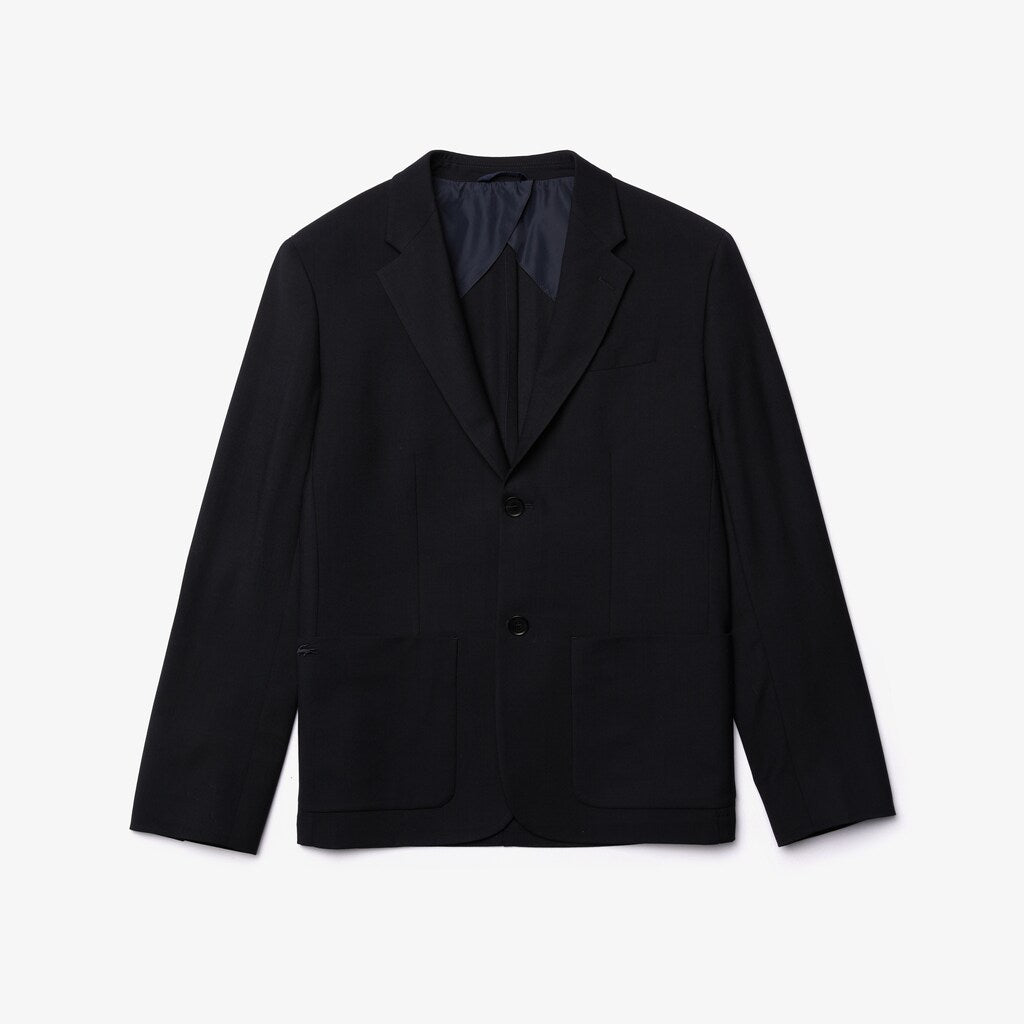 Men's Straight-Cut Wool Jacket / Lacoste