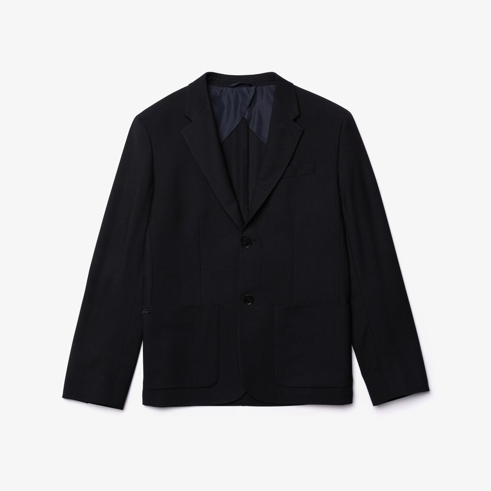 Men's Straight-Cut Wool Jacket / Lacoste