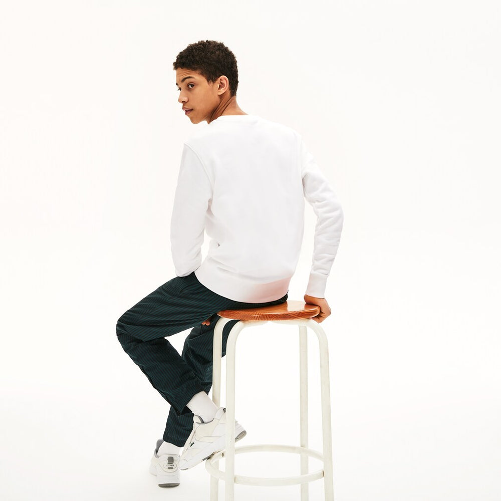 Unisex LIVE Embroidered Tennis Sweatshirt / Lacoste