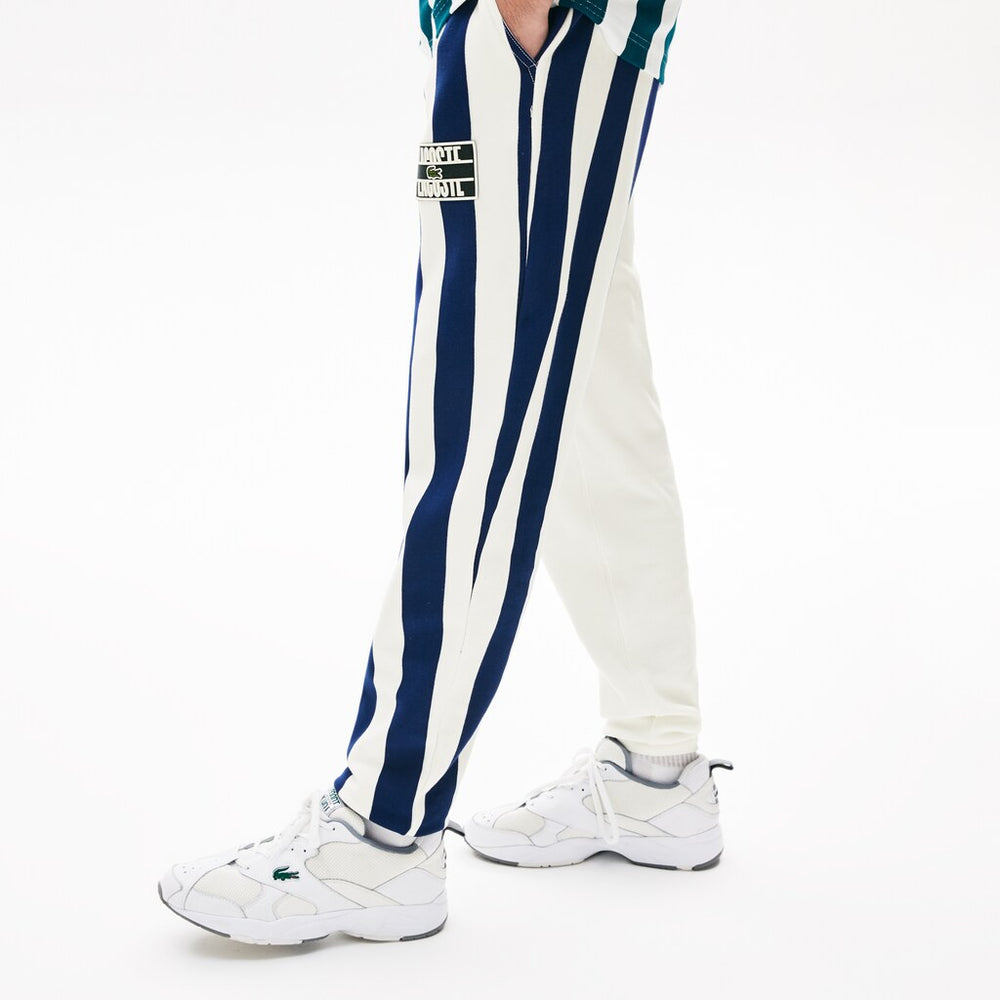 Men's LIVE Bicolor Fleece Tracksuit Pants / Lacoste