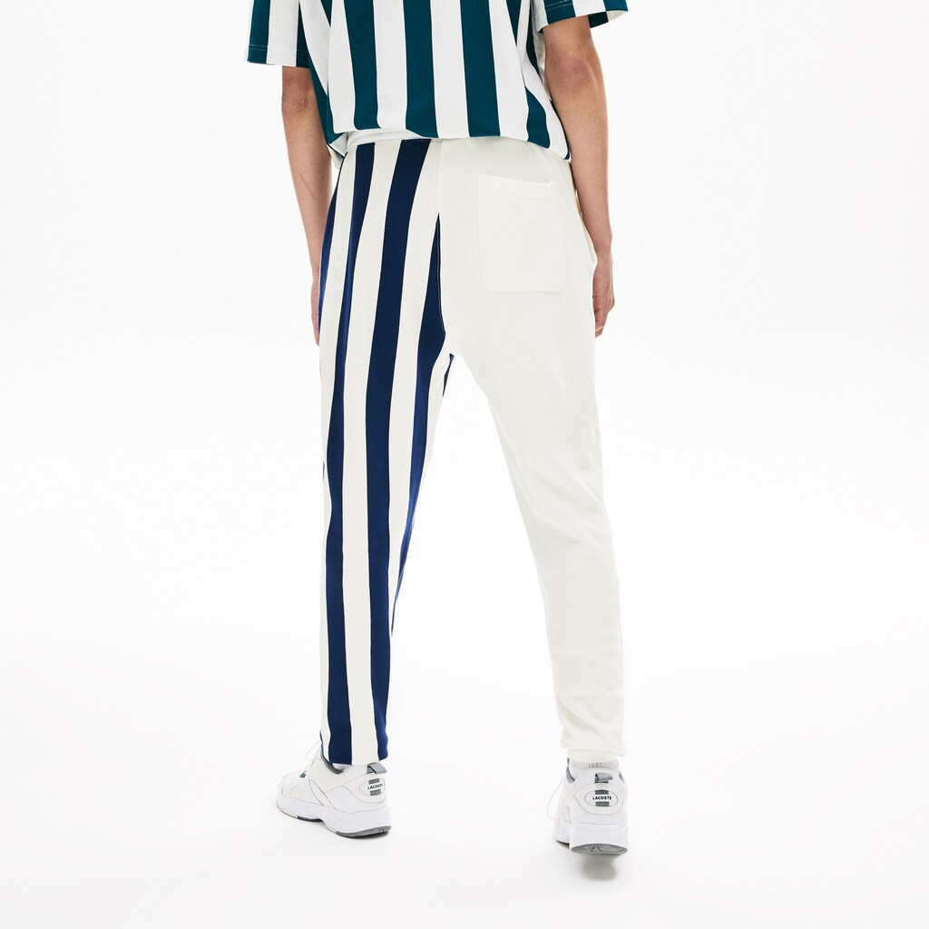Men's LIVE Bicolor Fleece Tracksuit Pants / Lacoste