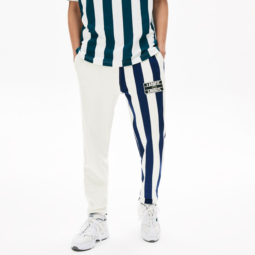 Men's LIVE Bicolor Fleece Tracksuit Pants / Lacoste