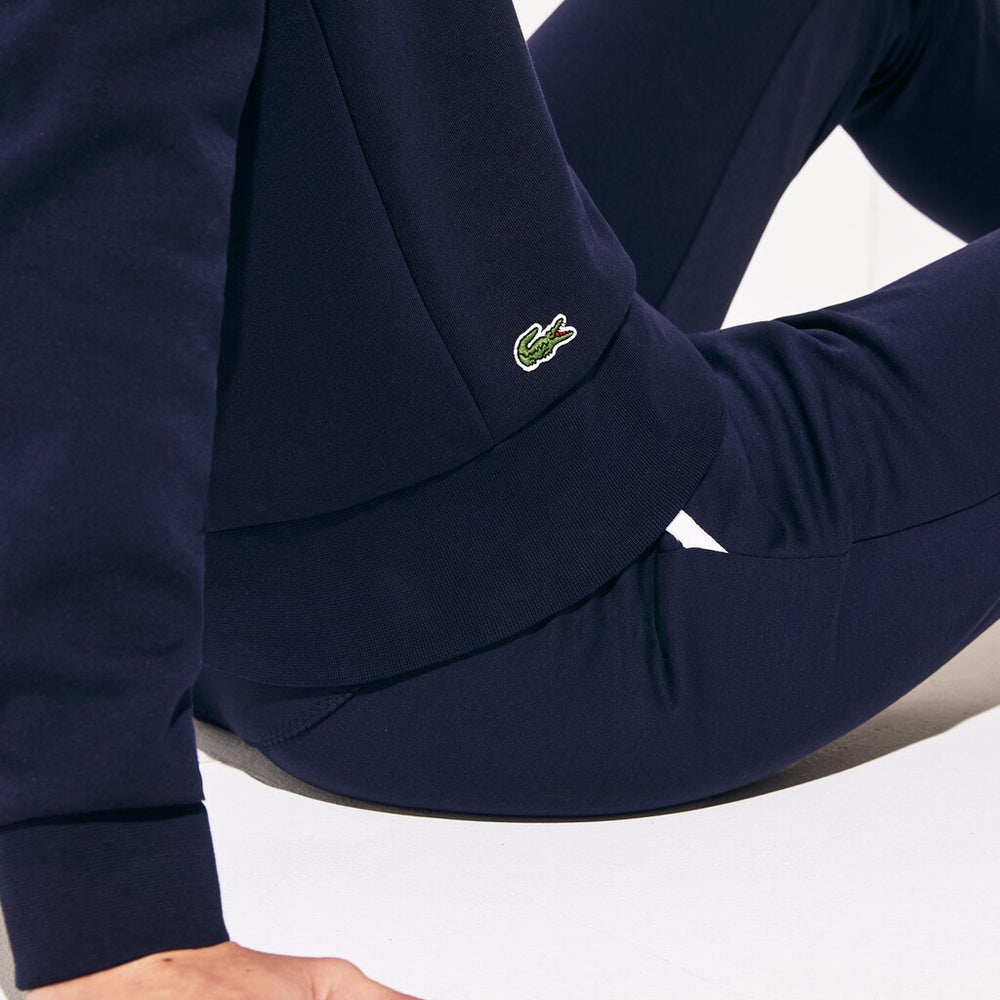 Women's SPORT Oversize Croc Cotton-Blend Sweatshirt / Lacoste