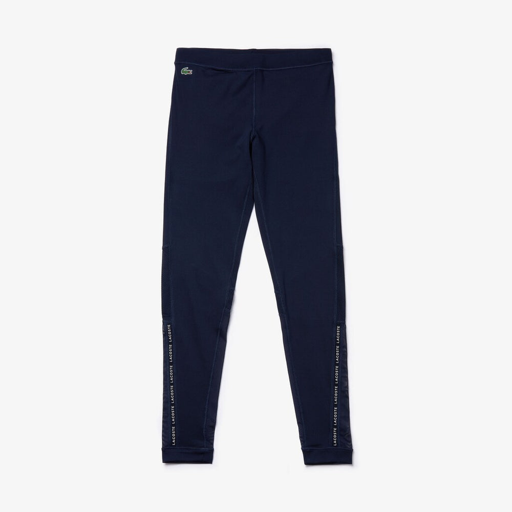 Women's SPORT Paneled Breathable Stretch Tennis Leggings / Lacoste