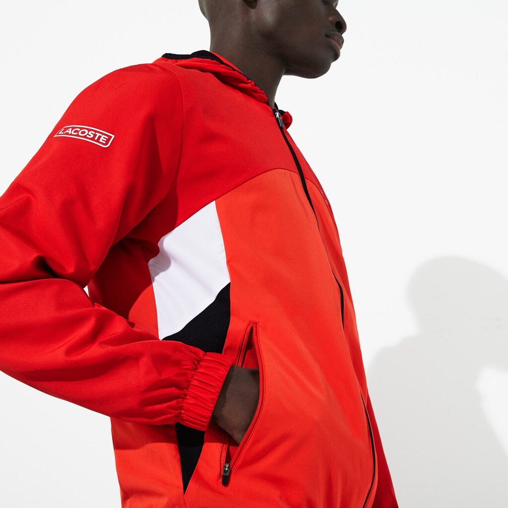 Men's SPORT Hooded Colorblock Tracksuit / Lacoste