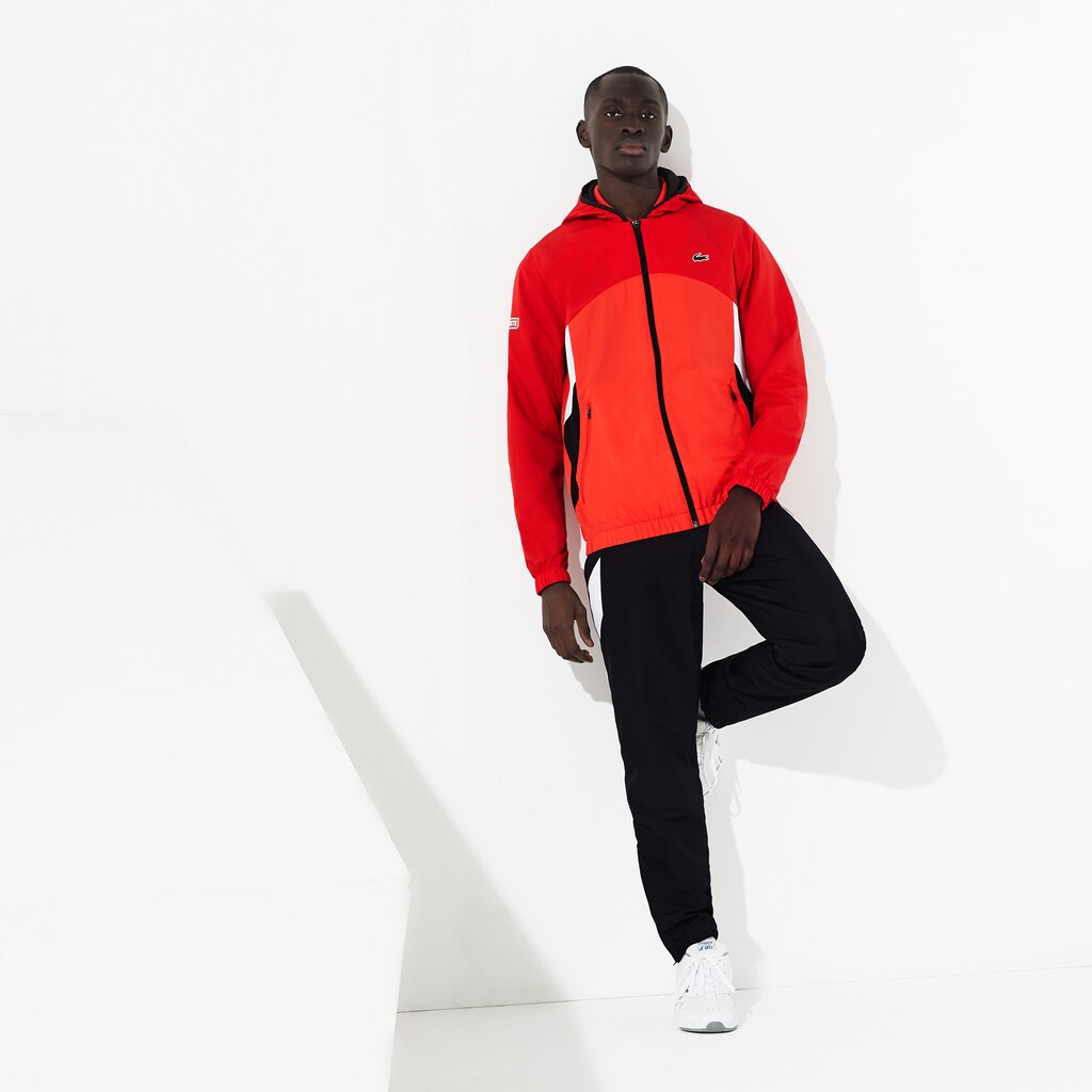 Men's SPORT Hooded Colorblock Tracksuit / Lacoste
