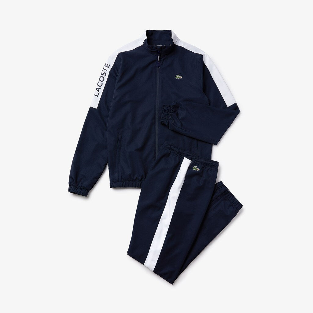 Men's SPORT Stand-up Neck Colorblock Tracksuit / Lacoste