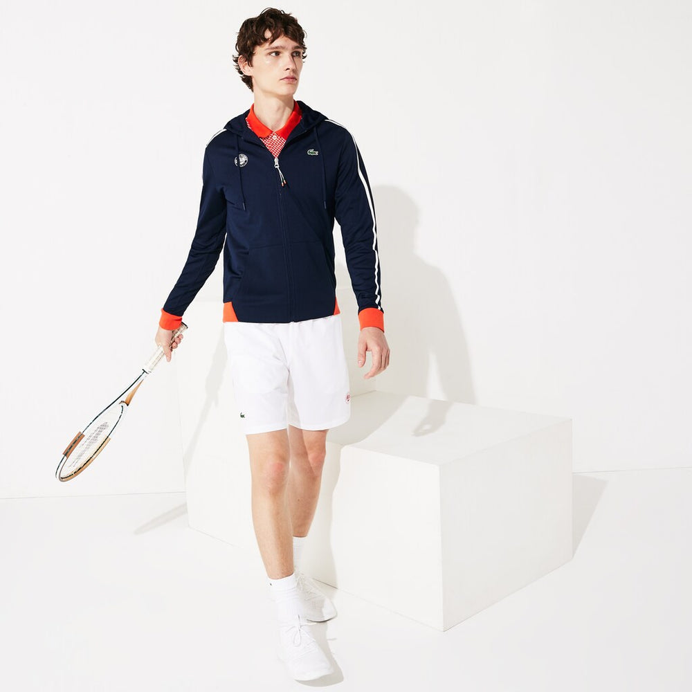 Men's SPORT Roland Garros Hooded Zip-Up Jacket / Lacoste