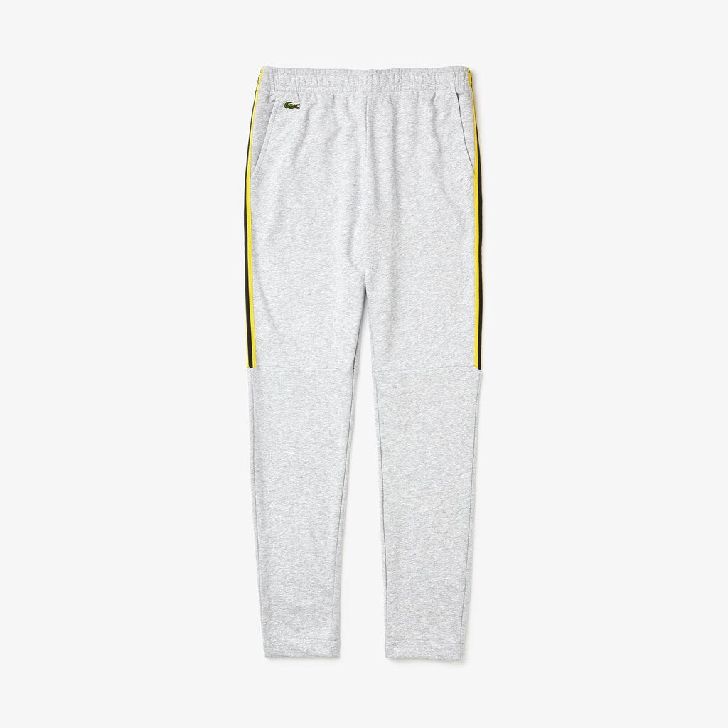 Men's SPORT Racing Stripe Fleece Track Pants / Lacoste