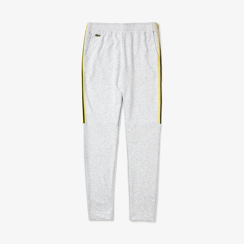 Men's SPORT Racing Stripe Fleece Track Pants / Lacoste