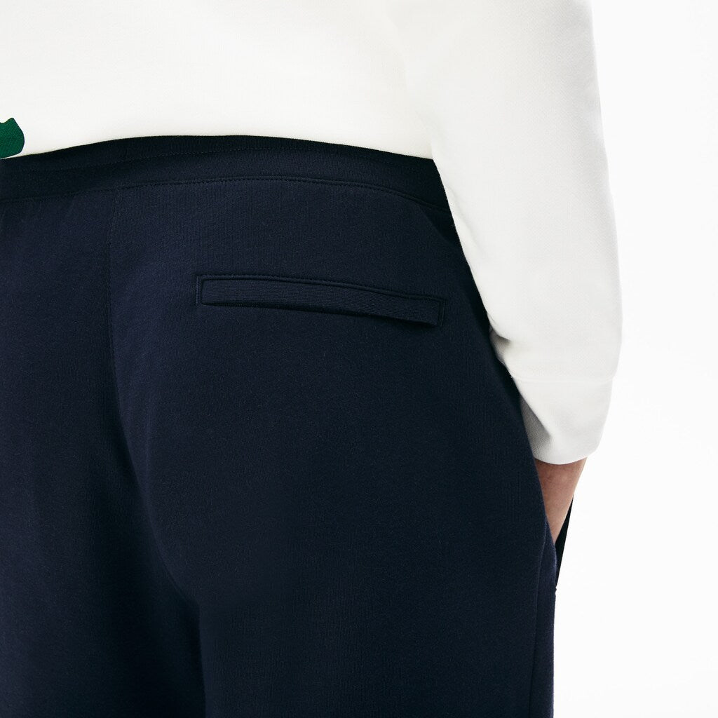 Men's Pleated Cotton-Silk Track Pants / Lacoste