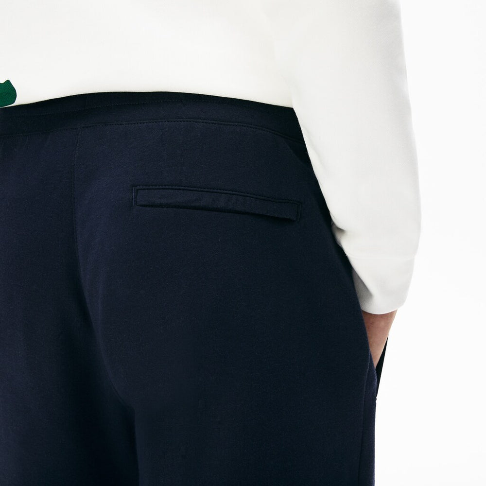 Men's Pleated Cotton-Silk Track Pants / Lacoste