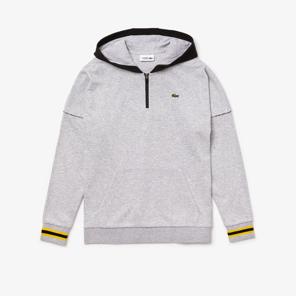 Men's SPORT Contrast-Hood Fleece Sweatshirt / Lacoste