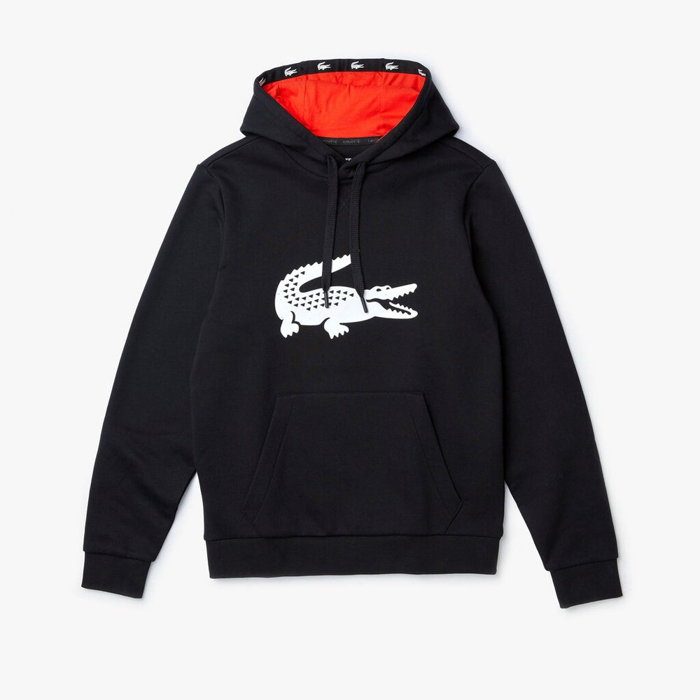 Men's SPORT Oversize Croc Fleece Hoodie / Lacoste