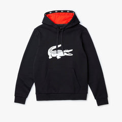 Men's SPORT Oversize Croc Fleece Hoodie / Lacoste