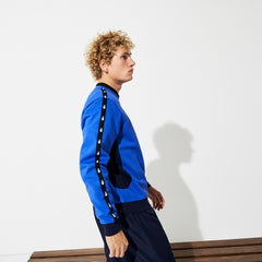 Men's SPORT Two-Tone Fleece Crew Neck Sweatshirt / Lacoste