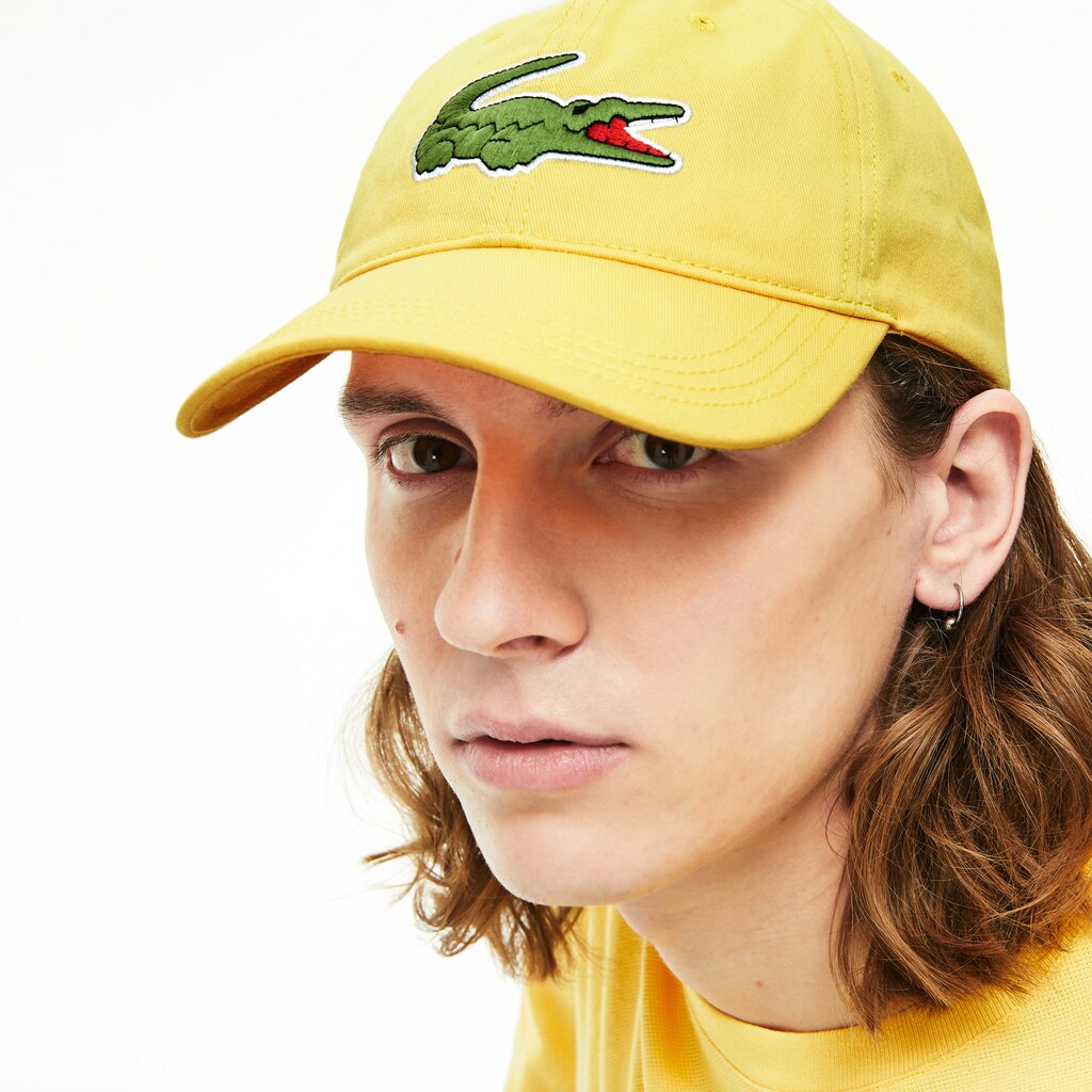 Men's Oversized-Croc Cap / Lacoste