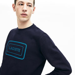Men's Motion Regular Fit Crew Neck Cotton Sweatshirt / Lacoste