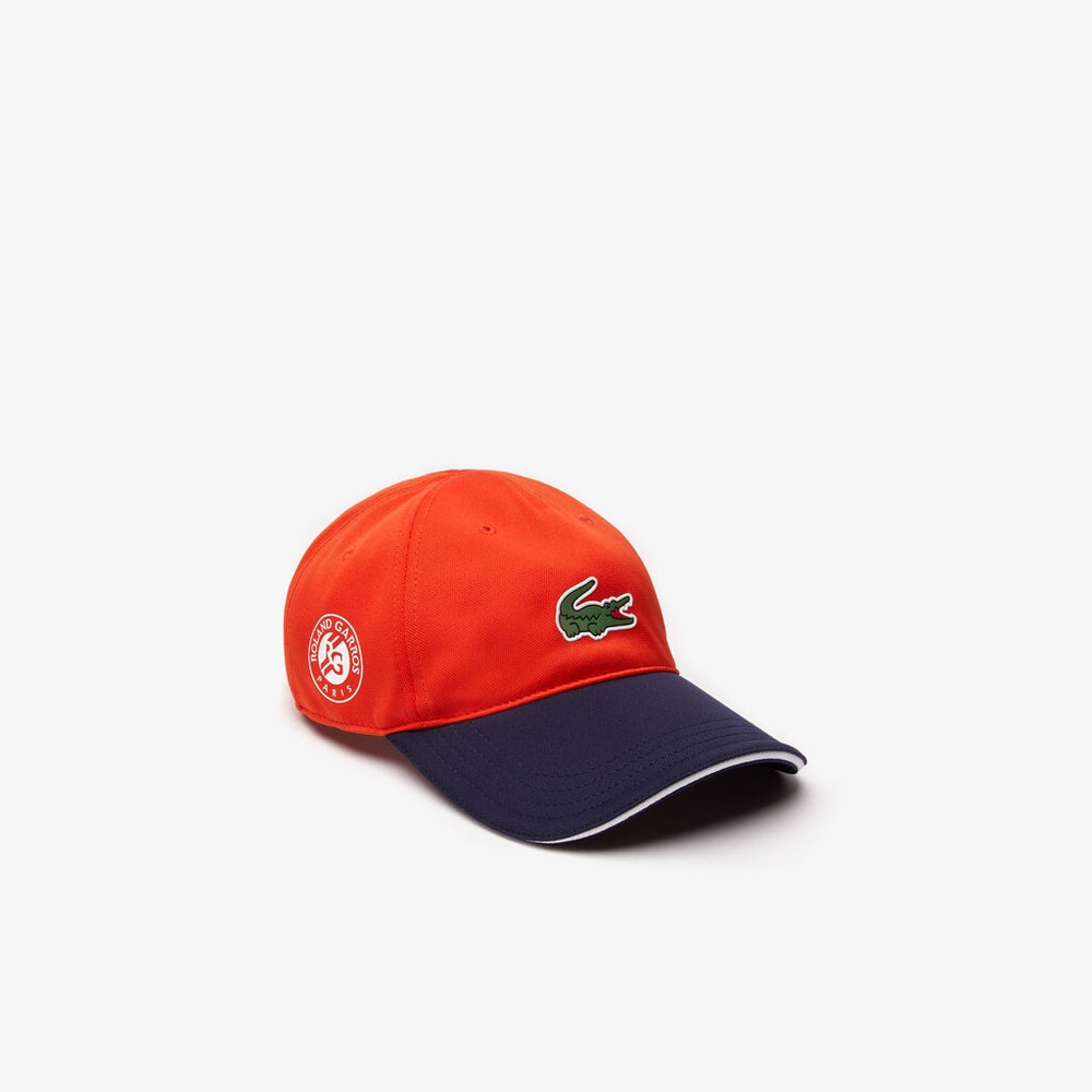Men's SPORT Roland Garros Two-Tone Piqué Cap / Lacoste