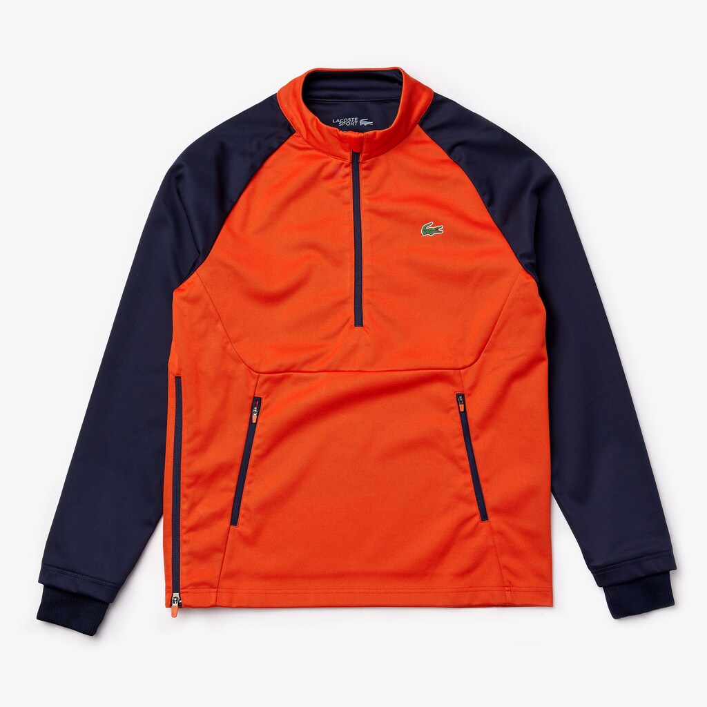 Men's Raglan-Sleeve Golf Sweatshirt / Lacoste
