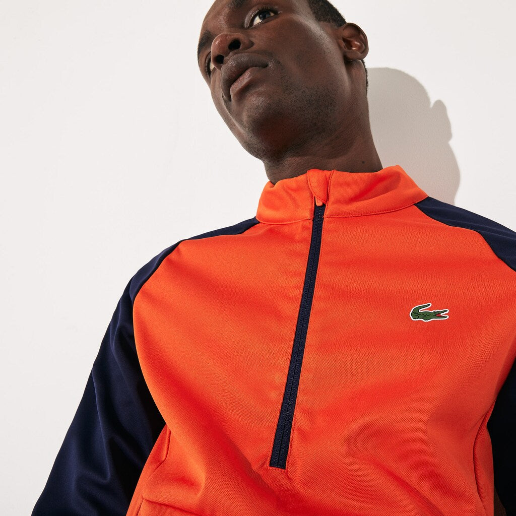 Men's Raglan-Sleeve Golf Sweatshirt / Lacoste