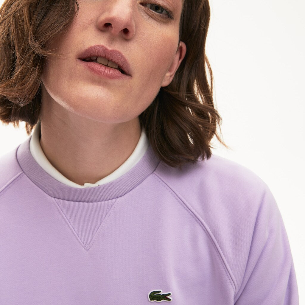 Women's Classic Crewneck Fleece Sweatshirt / Lacoste